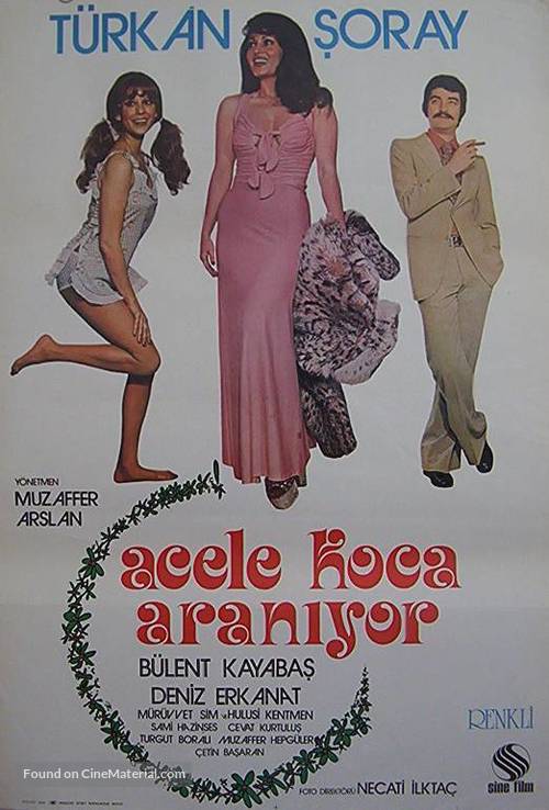 Acele koca araniyor - Turkish Movie Poster