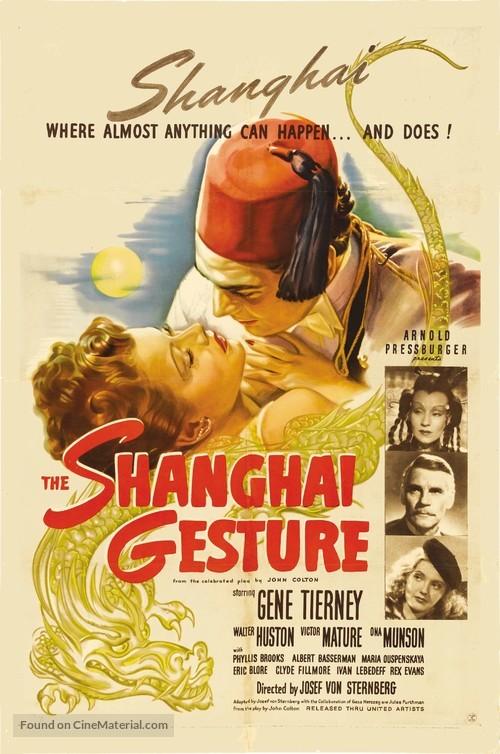 The Shanghai Gesture - Movie Poster