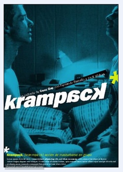 Kr&aacute;mpack - Spanish Movie Poster