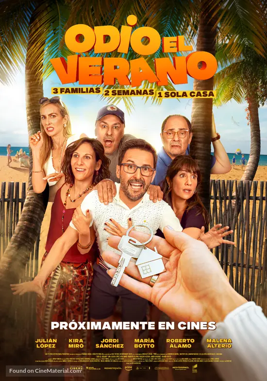 Odio el verano - Spanish Movie Poster