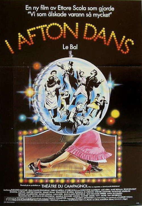 Le bal - Swedish Movie Poster