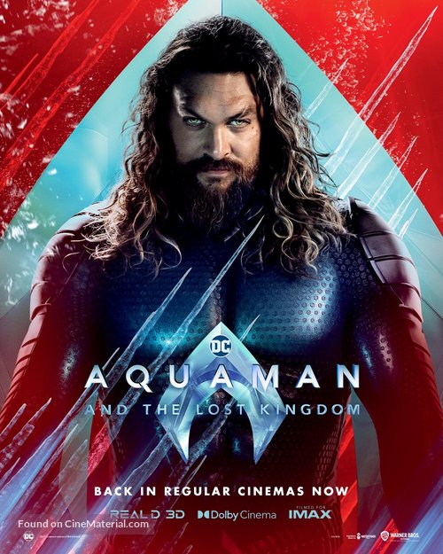 Aquaman and the Lost Kingdom - British Movie Poster