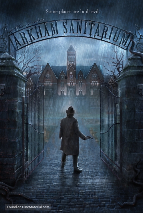 Arkham Sanitarium - British Movie Poster