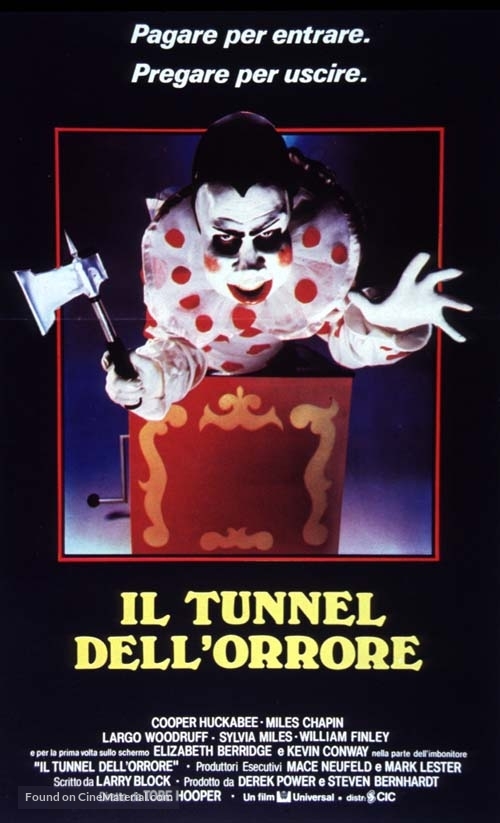 The Funhouse - Italian Movie Poster