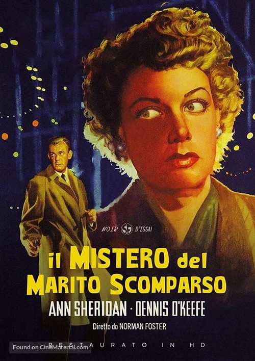 Woman on the Run - Italian DVD movie cover