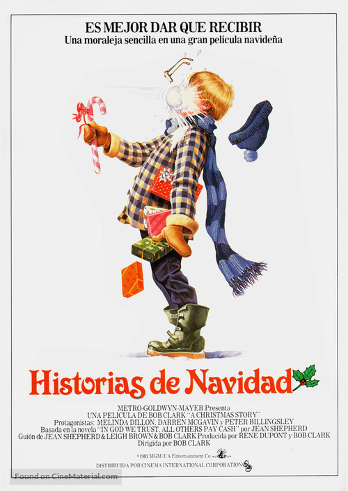 A Christmas Story - Spanish Movie Poster
