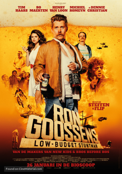 Ron Goossens, Low Budget Stuntman - Dutch Movie Poster