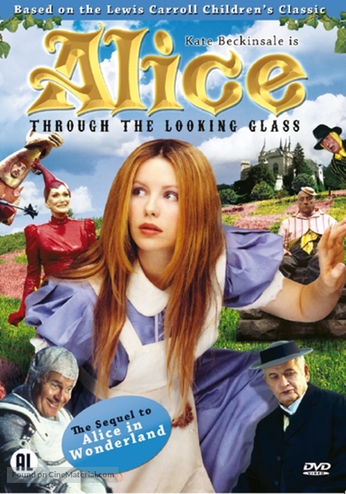 Alice Through the Looking Glass - Dutch DVD movie cover