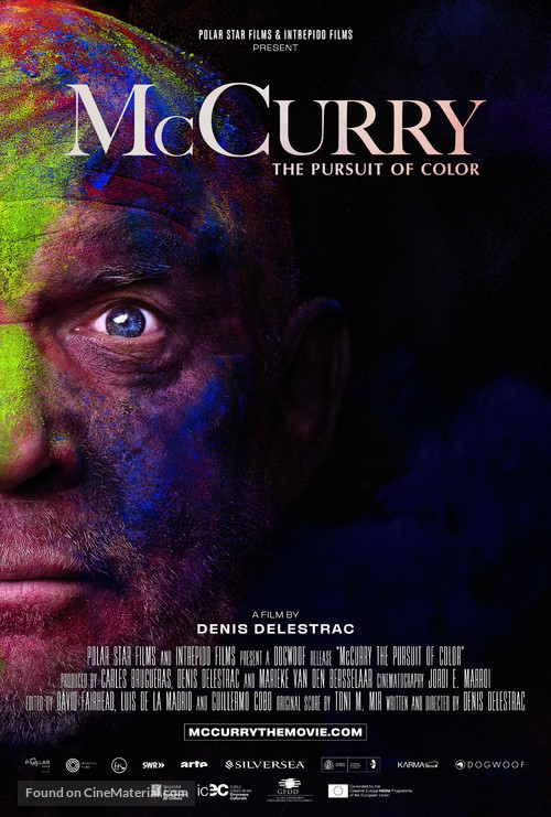 McCURRY the Pursuit of Color - British Movie Poster