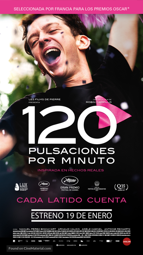 120 battements par minute - Spanish Movie Poster