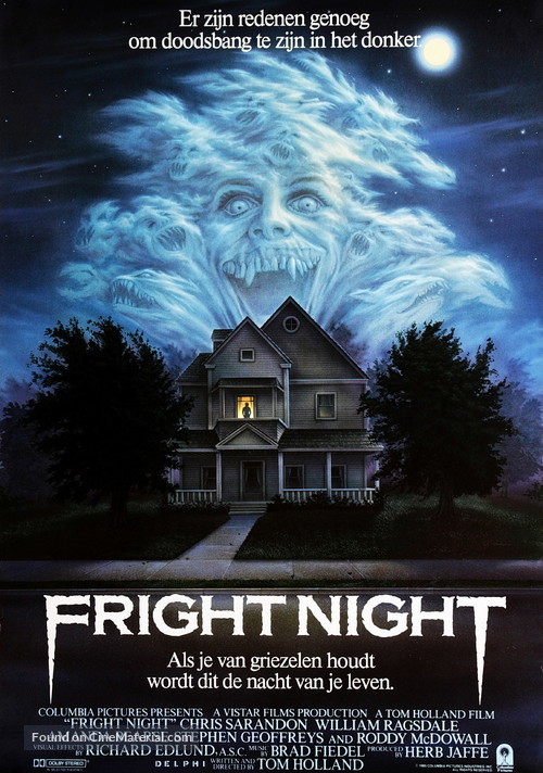 Fright Night - Dutch Movie Poster