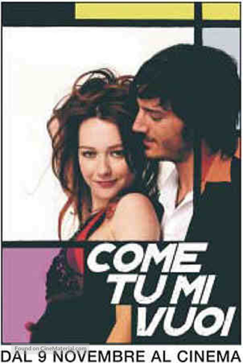 Come tu mi vuoi - Italian Movie Poster