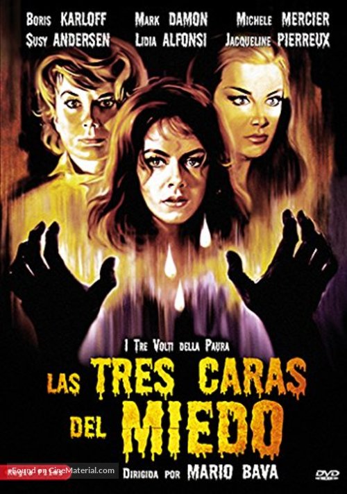 I tre volti della paura - Spanish Movie Cover