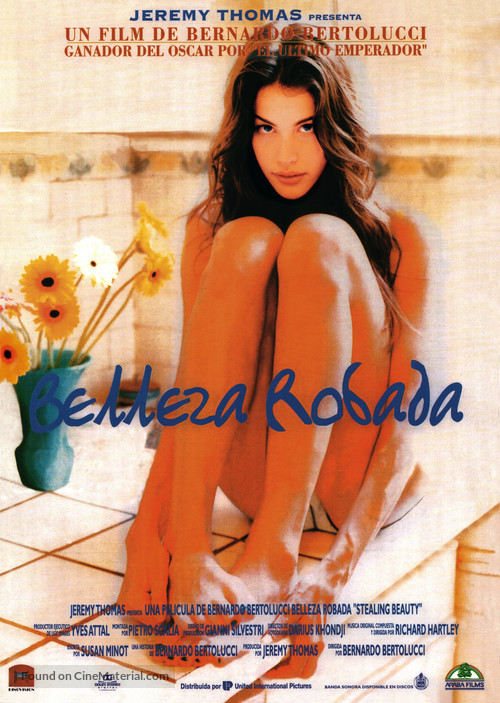 Stealing Beauty - Spanish Movie Poster