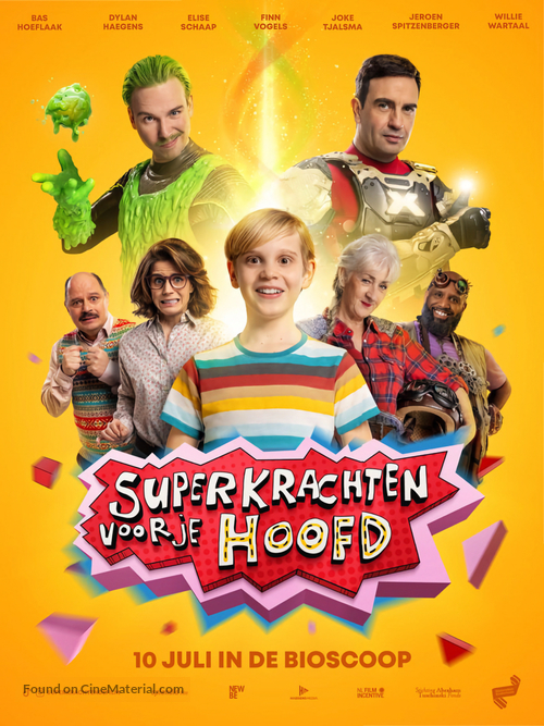 Superkrachten voor je hoofd - Dutch Movie Poster