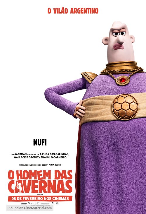 Early Man - Brazilian Movie Poster