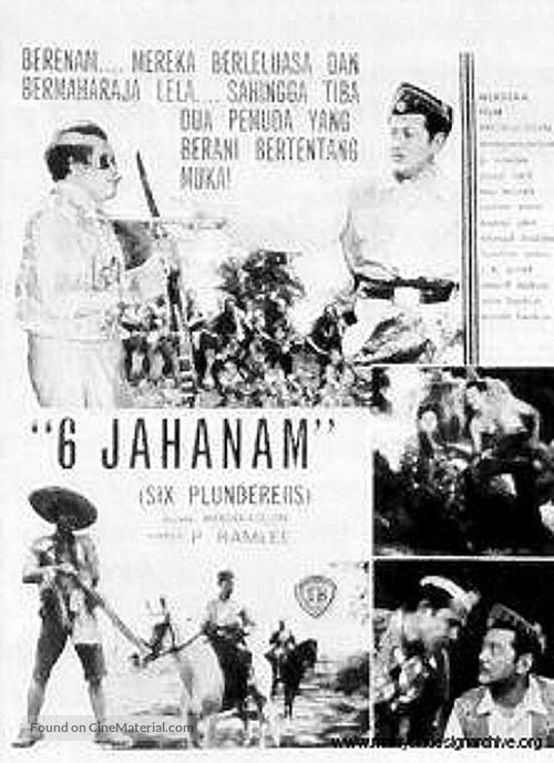 6 jahanam - Singaporean Movie Poster