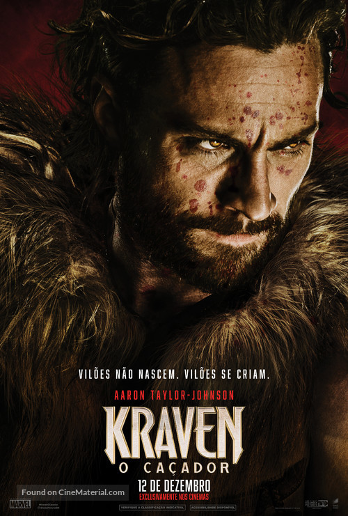 Kraven the Hunter - Brazilian Movie Poster