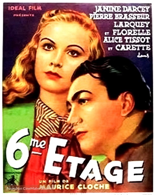 Sixi&egrave;me &eacute;tage - Belgian Movie Poster