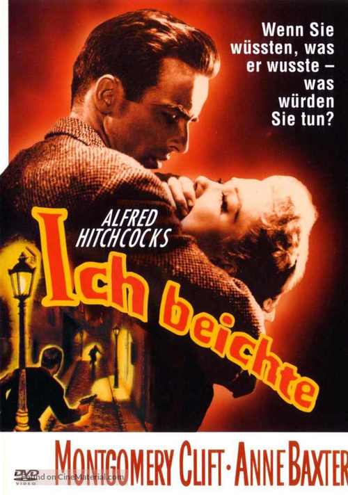 I Confess - German Movie Cover