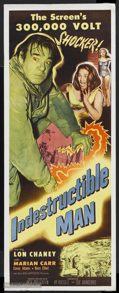 Indestructible Man - Movie Poster