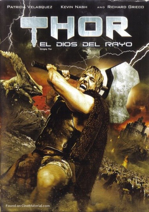 Almighty Thor - Mexican DVD movie cover