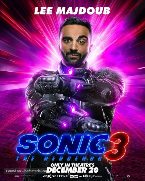 Sonic the Hedgehog 3 - Movie Poster