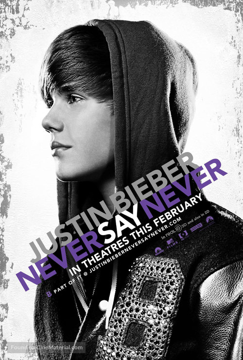 Justin Bieber: Never Say Never - Movie Poster