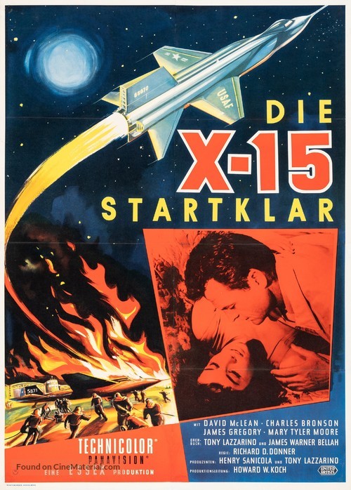 X-15 - German Movie Poster