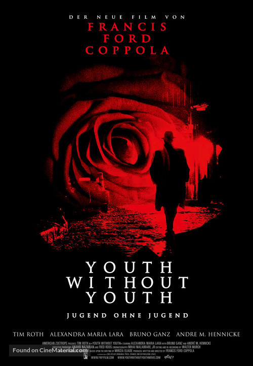 Youth Without Youth - Swiss Movie Poster