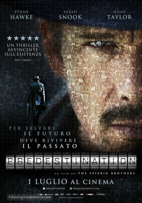 Predestination - Italian Movie Poster