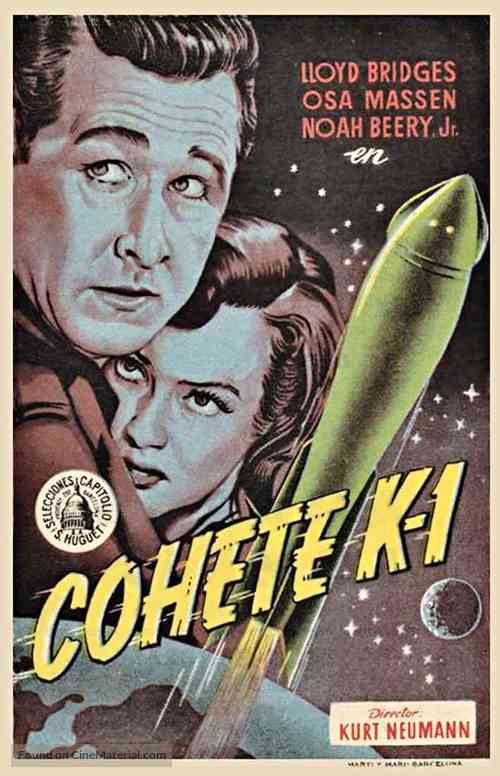 Rocketship X-M - Spanish Movie Poster