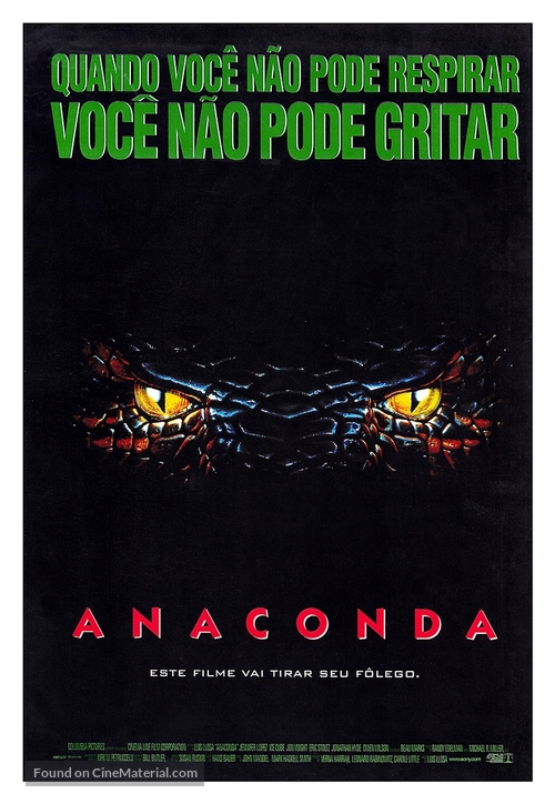 Anaconda - Brazilian Movie Poster