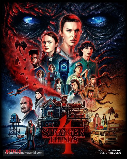 &quot;Stranger Things&quot; - Spanish Movie Poster