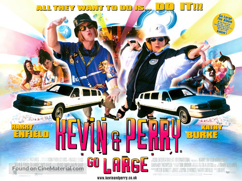 Kevin &amp; Perry Go Large - British Movie Poster