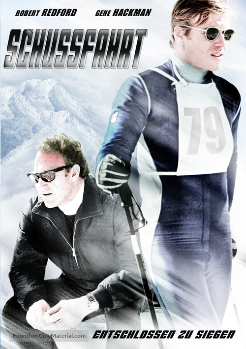 Downhill Racer - German DVD movie cover