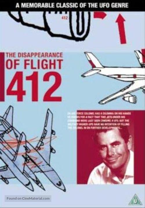 The Disappearance of Flight 412 - British Movie Cover