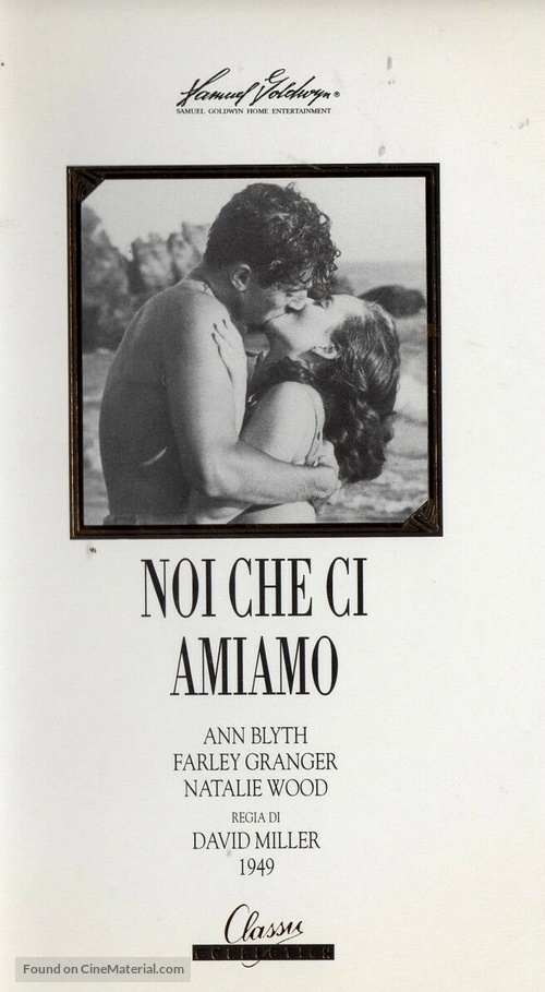 Our Very Own - Italian VHS movie cover