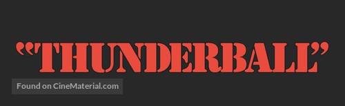 Thunderball - Logo