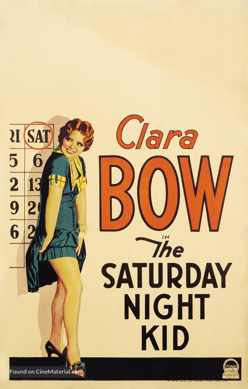The Saturday Night Kid - Movie Poster