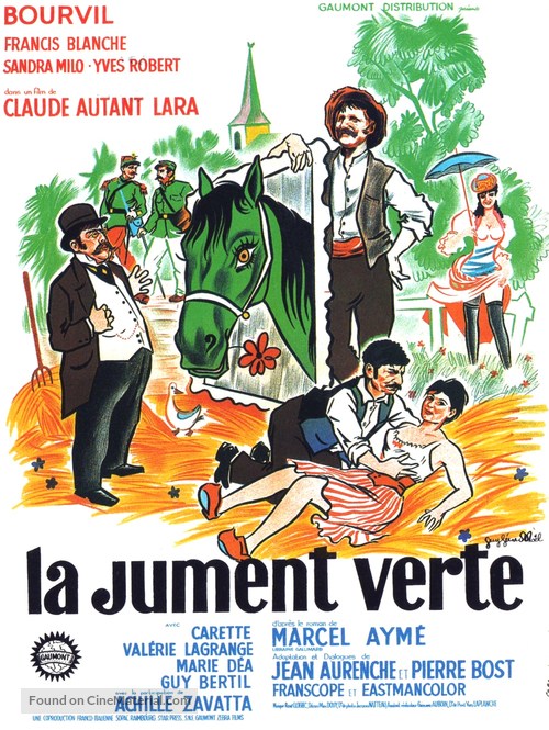 La jument verte - French Movie Poster