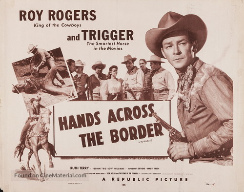 Hands Across the Border - Re-release movie poster