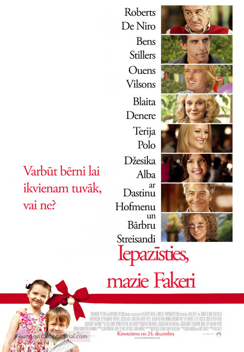 Little Fockers - Latvian Movie Poster
