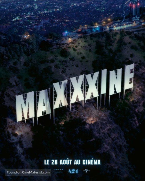 MaXXXine - French Movie Poster