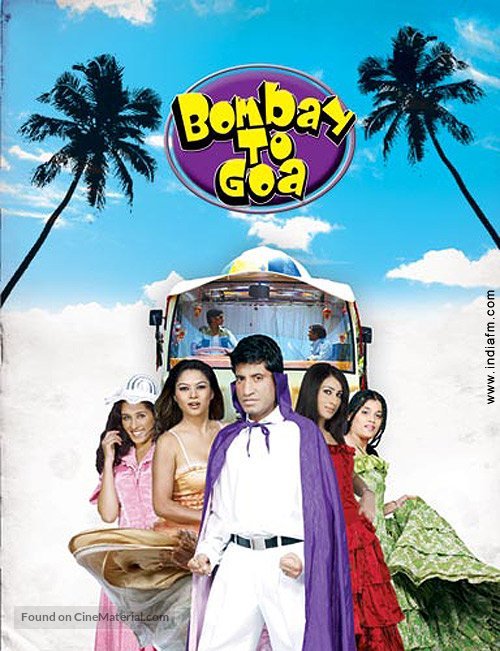 Bombay to Goa - Indian Movie Poster