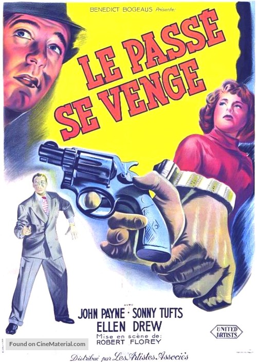 The Crooked Way - French Movie Poster