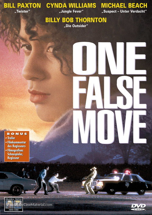 One False Move - German Movie Cover