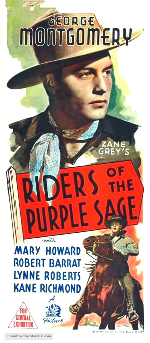 Riders of the Purple Sage - Movie Poster