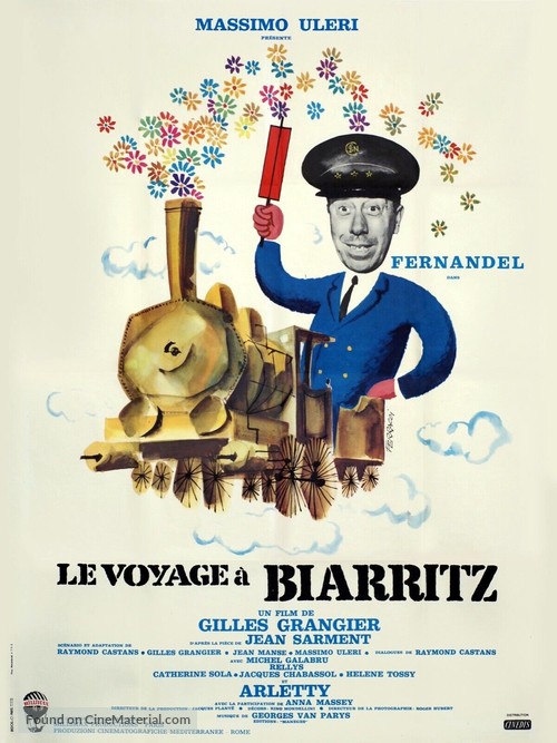 Le voyage &agrave; Biarritz - French Movie Poster