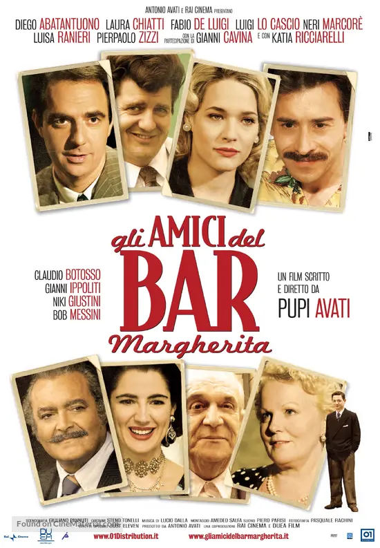 Gli amici del bar Margherita - Italian Movie Poster